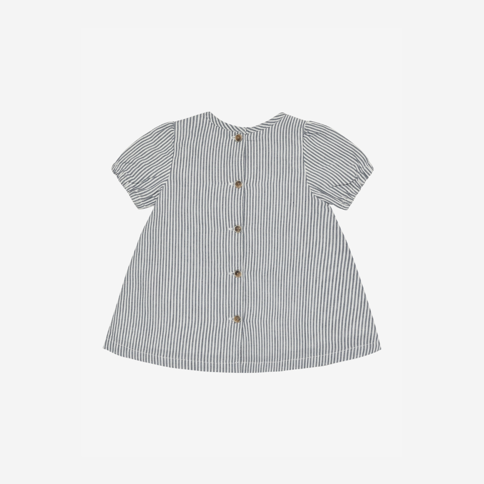 Sommerkleid - Bio-Baumwolle - Bering Sea - Dress SS YD Stripe - Huttelihut