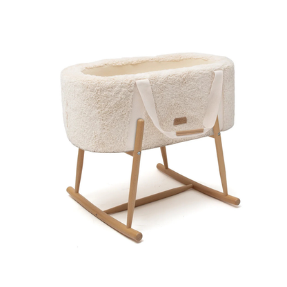 KUKO Baby Moseskorb - Tragbare Cocoon Wiege ab Geburt - Babylift & Wiege - Charlie Crane
