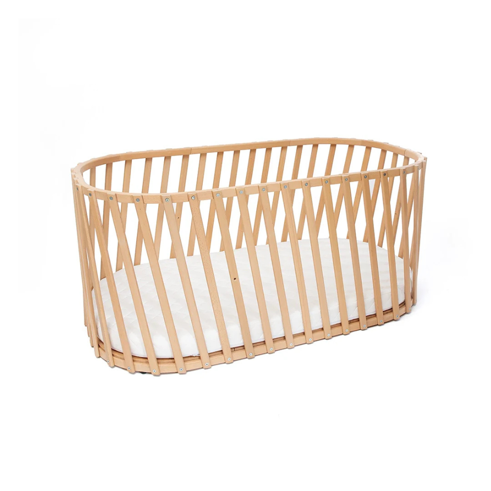 LUGO Bettverlängerung - Erweiterung für LUGO Babybett zum Juniorbett 70x140 cm - Charlie Crane