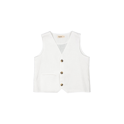 MarMar Copenhagen - Jalfa Linen Top - Vestje - 100% linnen
