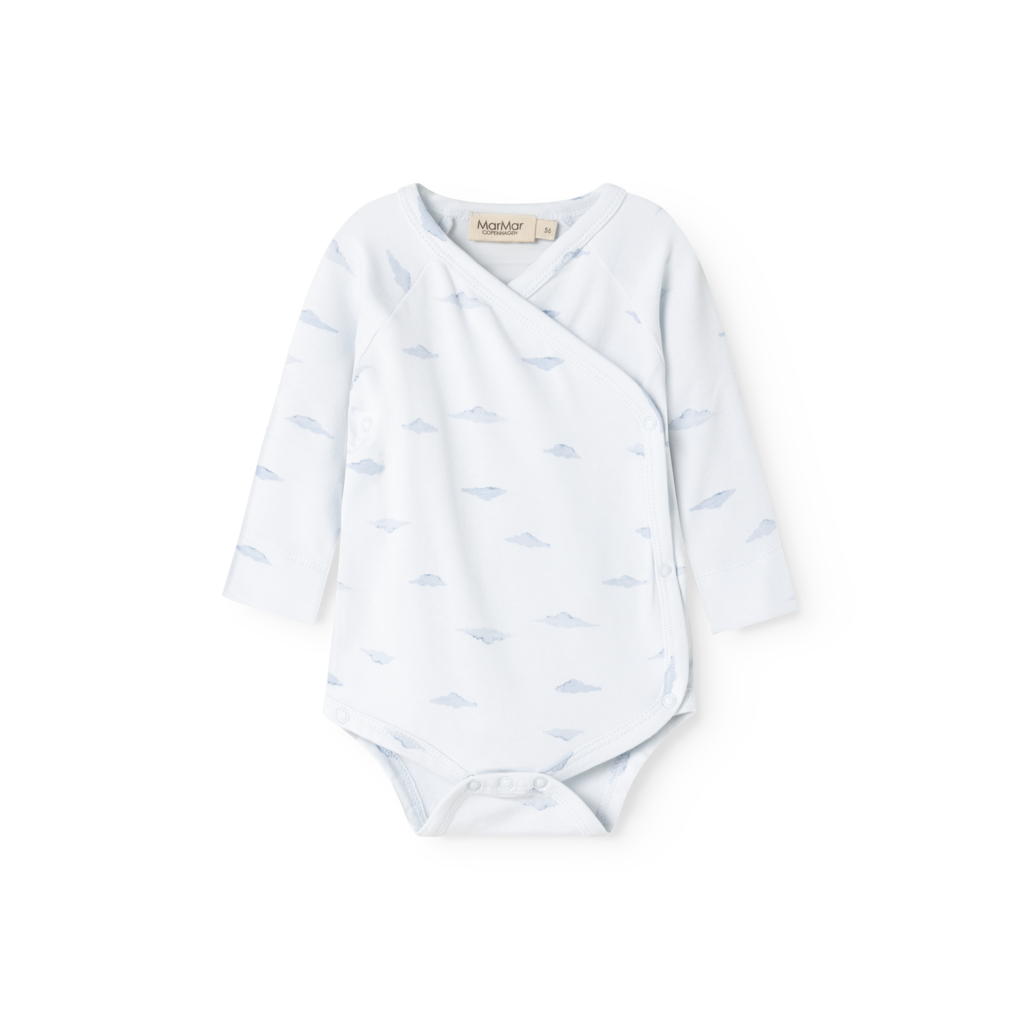 Overslagromper Belito - Modal - New Born Cumu Print - MarMar Copenhagen - productfoto - afbeelding 2