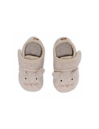 Mouse Wool Slippers – Chaussons enfant en laine avec semelle en daim – Souris – MELTON