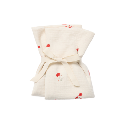 Hydrophile Tücher - Musselindecke - 2er-Pack - 60x60 cm - Poppy - Garbo&Friends