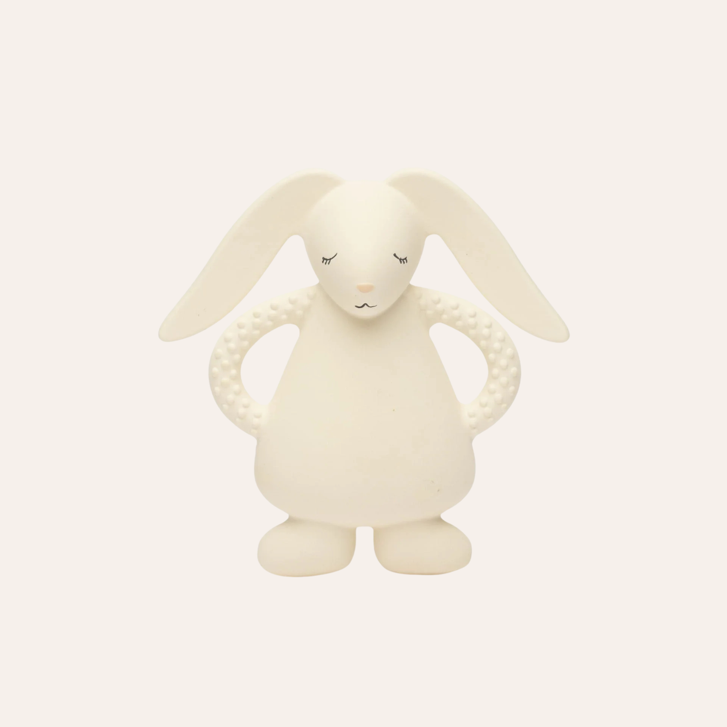 Beißspielzeug Hase - Teether Bunny Cream - Naturkautschuk - Moonie