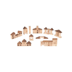 Houten blokken - Building Bricks Town - 70 stuks - Goki nature - productfoto