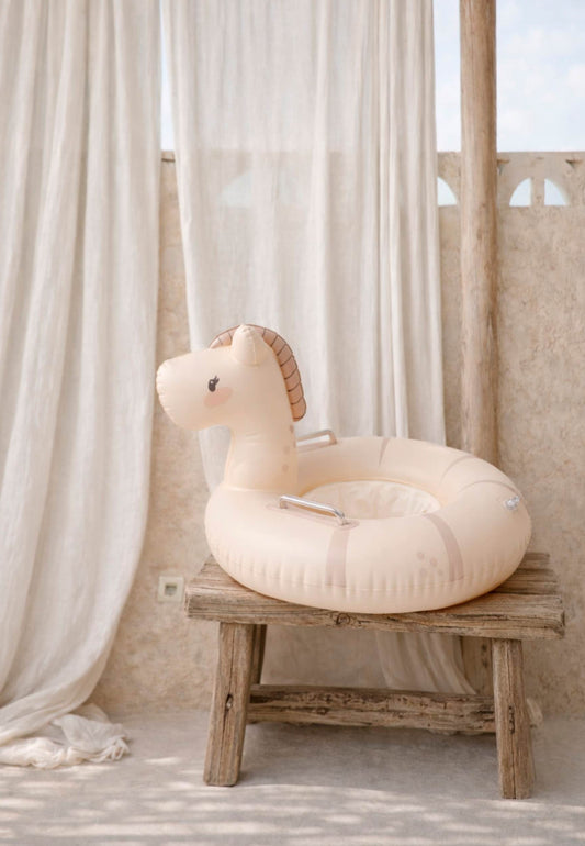 Baby zwemzitje - Opblaasbare zwemband - Little pony - PVC - Mrs Ertha