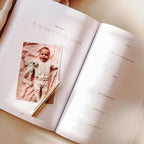 Het begin van jouw leven – All-in-one Schwangerschafts- und Baby-Erinnerungsbuch von 0 bis 1 Jahr – Birth Lines