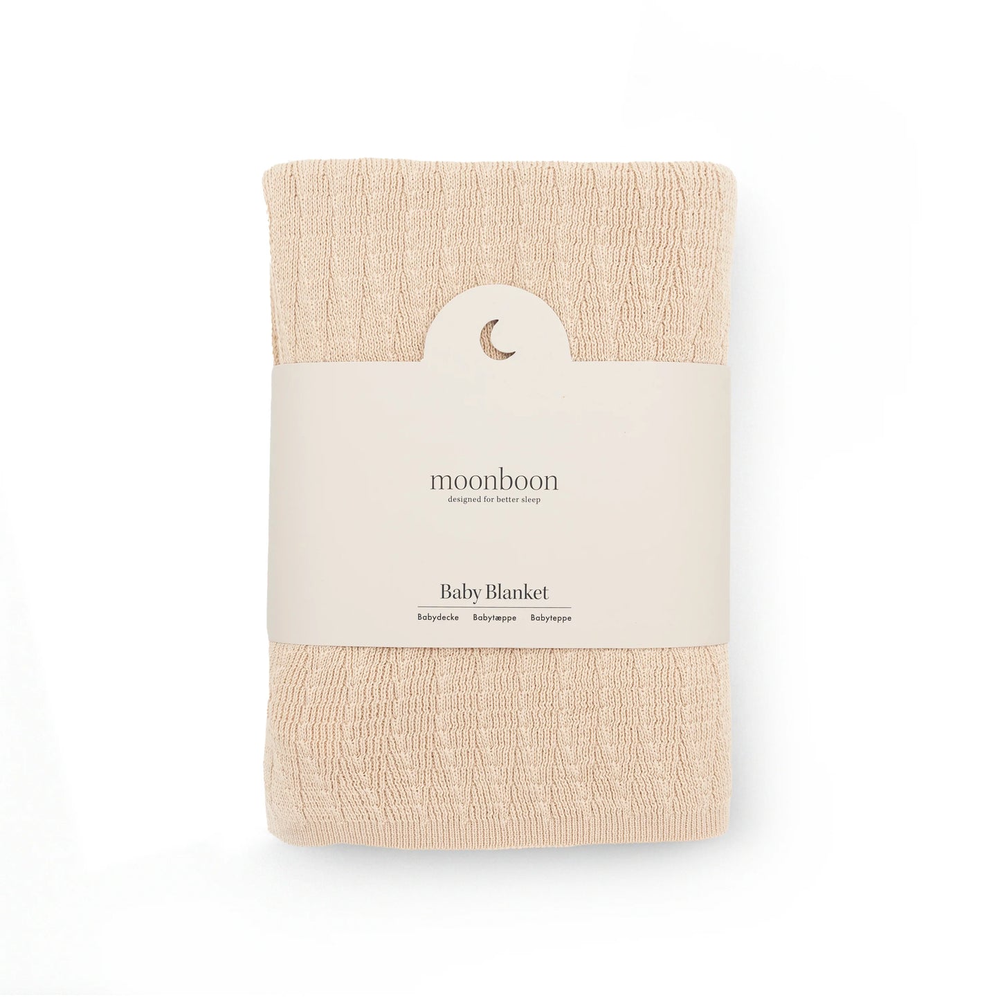 Babydecke - Soft Baby Blanket - Bio-Baumwolle - Moonboon