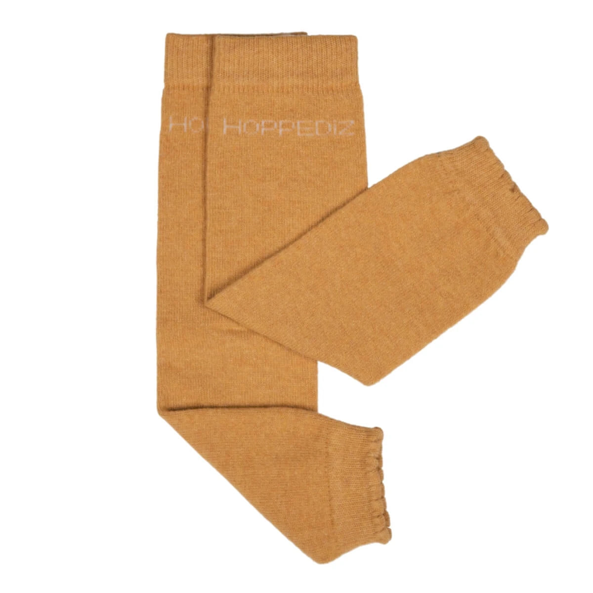 Baby Leg Warmers – Merino Gold – Jambières bébé en laine – Laine mérinos et cachemire – Hoppediz