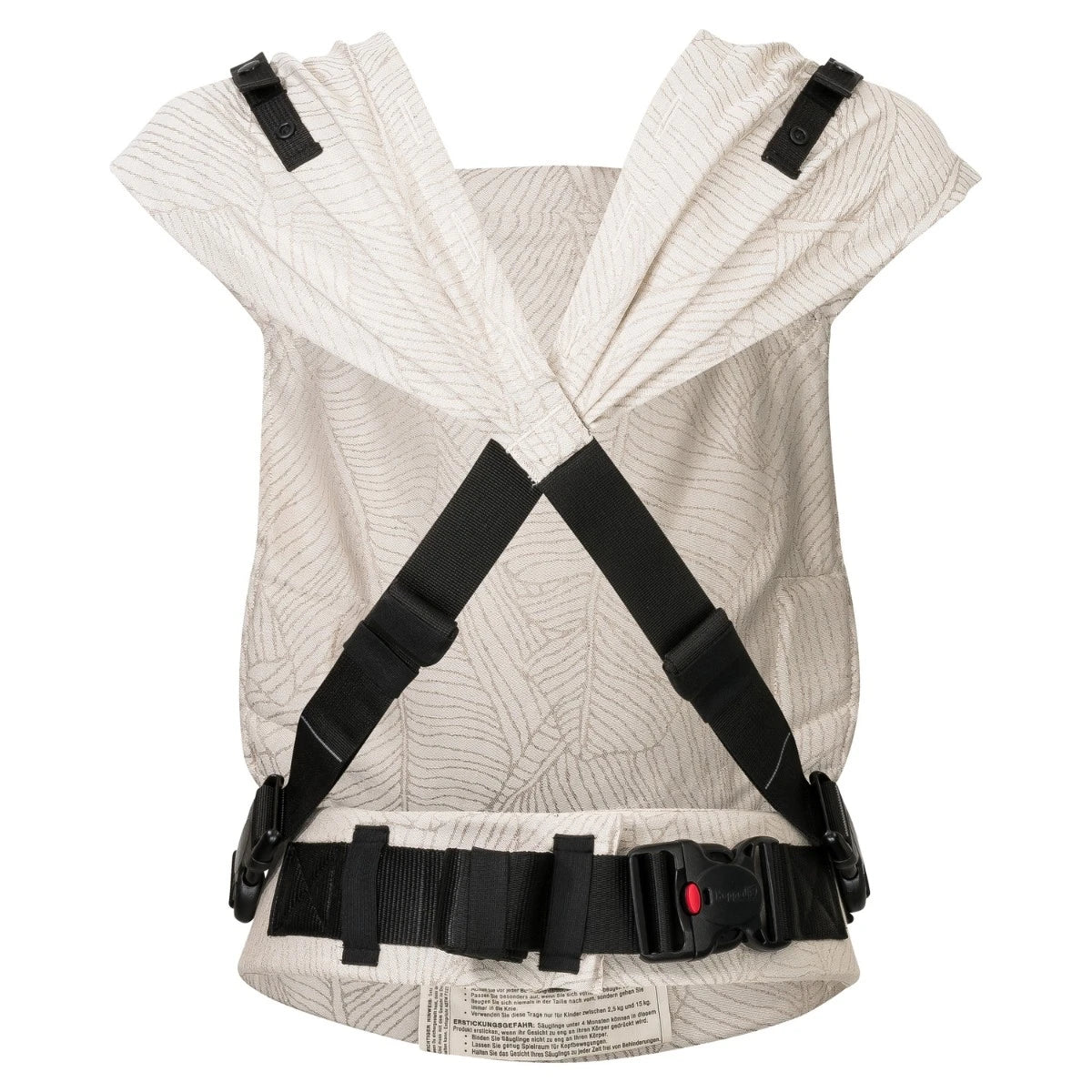 Primeo Grenada – Natural Linen – Ergonomische draagzak – Katoen en linnen – Vanaf 2,5 tot 15 kg – Hoppediz