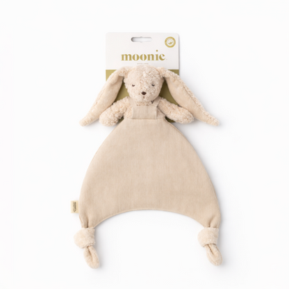 Knuffeldoekje Konijn - Biologisch katoen & Linnen - Doudou Bunny - GOTS - Moonie