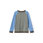Gebreide trui - Grey Comb - Biologisch katoen en Cashmere - Copenhagen Colors - achterkant