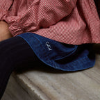 Spijkerrokje - Biologisch katoen - Denim - Copenhagen Colors close up