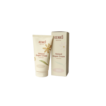Natürliche Windelcreme - Non-Nano Zinkoxid - Tube - Bio - Kenkô