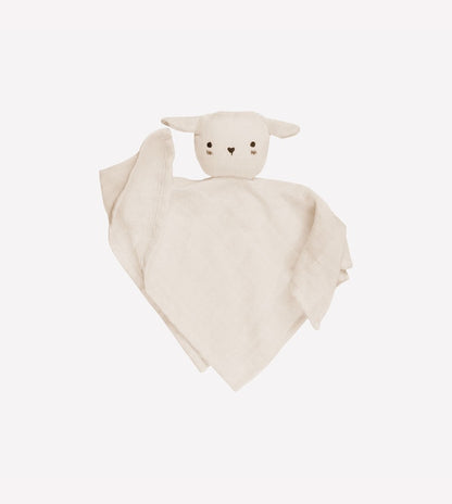 Knuffeldoekje hydrofiele stof - Lammetje/Lamb - Main Sauvage