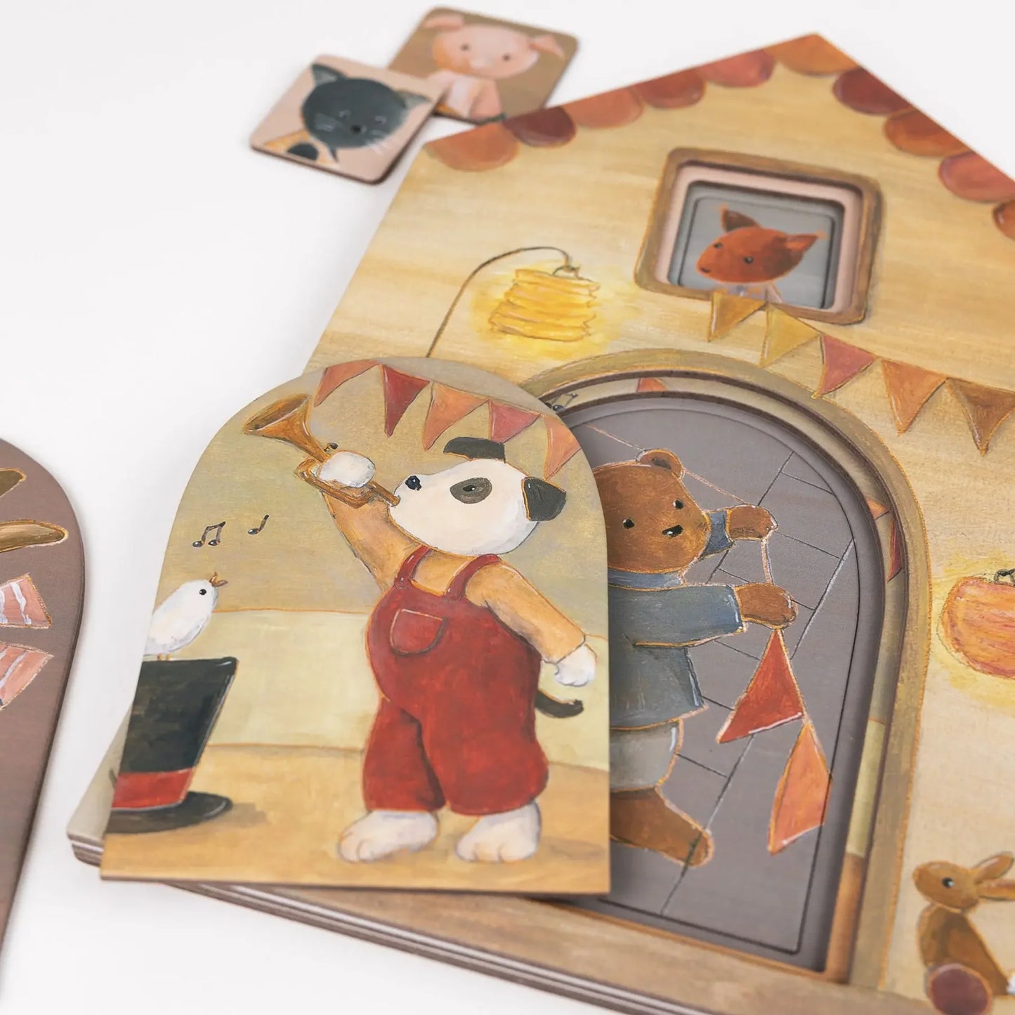 Multi-Layered Friends Puzzle - Lagenpuzzel voor kinderen - 3+ jaar - Egmont Toys