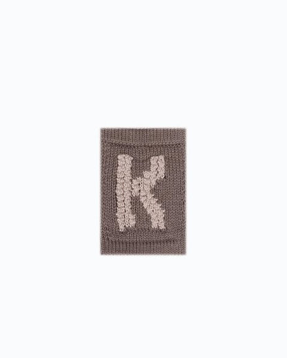 SmallStuff - Knitted Letters A-M - Gebreide vlaggetjes
