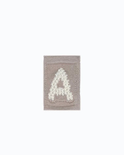 SmallStuff - Knitted Letters A-M - Gebreide vlaggetjes