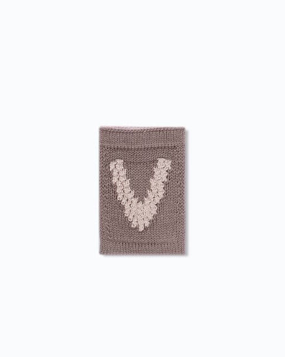 SmallStuff - N-X Knitted Letter - Gebreide vlaggetjes
