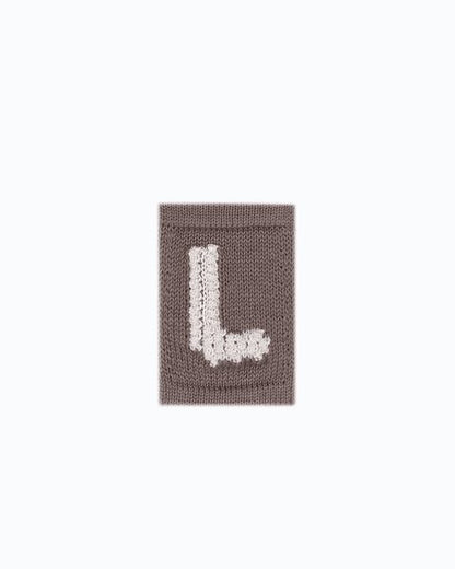 SmallStuff - Knitted Letters A-M - Gebreide vlaggetjes