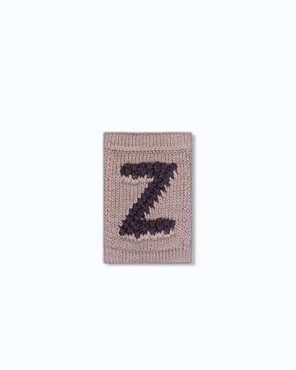 SmallStuff - N-X Knitted Letter - Gebreide vlaggetjes