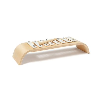 Kid's Concept - Xylofoon wit - Natuurlijk hout