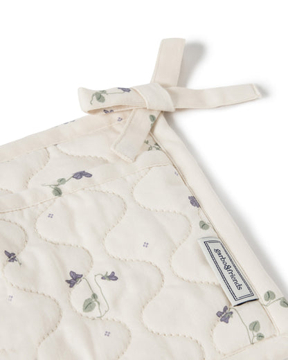 Viola Satin Quilted Bed Bag - Bedpocket - Garbo & Friends