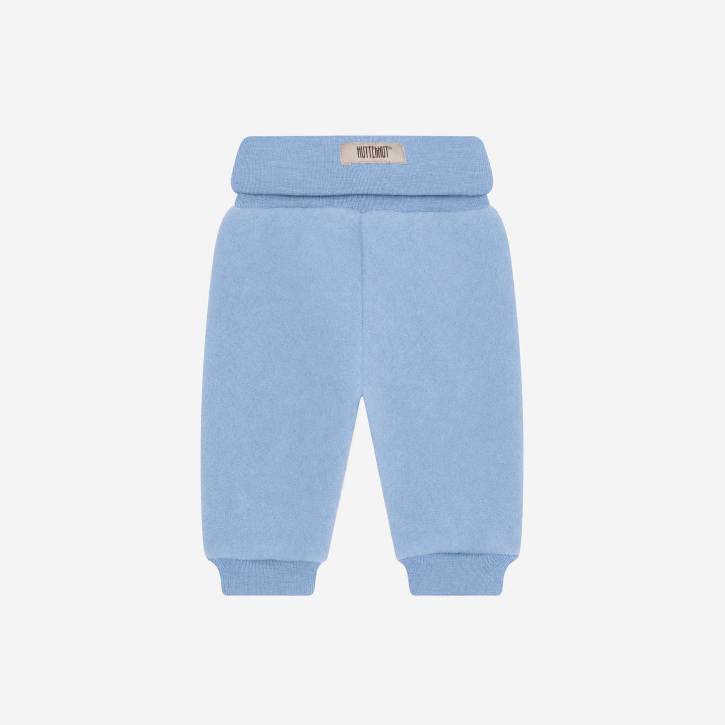 Broekje wol fleece - 100% merino wol - HUTTEliHUT winward blue achter