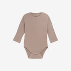Romper lange mouw - Modal katoen - Etherea/beige - Huttelihut voor