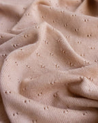 Baby Dekentje Ajour - Bibi Blanket - Merinowol - HVID - productfoto - afbeelding 3