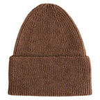 Beanie Fonzie Kids - 100% extra fine Italiaanse merino wol - HVID