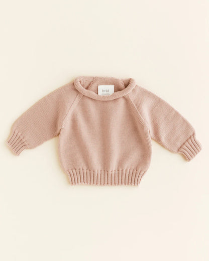 Pullover Georgette - Baby-Pullover - Merinowolle - HVID