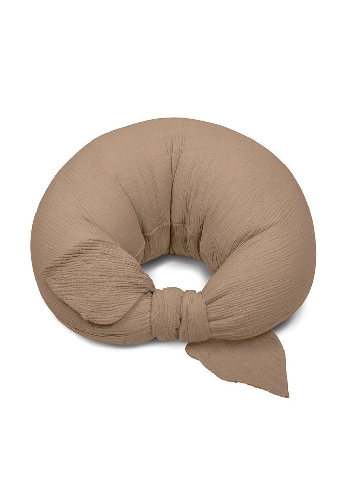 Schwangerschaftskissen/Stillkissen - Bio-Baumwolle - Brown/Braun - That's Mine