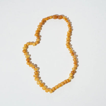 Barnsteen ketting Raw Honey - 32 cm - Kids 0-3 jaar - Nirrimis