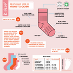 Blijf sokjes - Prematuur & newborn - Biologisch katoen mix - Grijs - KipKep info