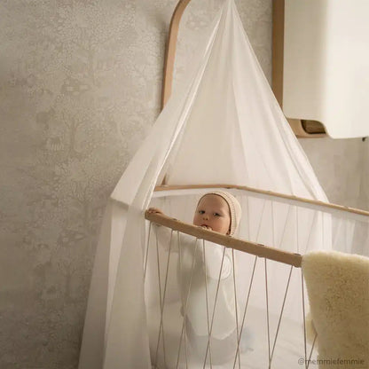 KANO Bettenhimmel Arrow - Himmelbogen aus Holz für KUMI Cradle & KIMI Bed - Buche - Charlie Crane
