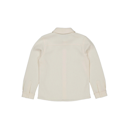 Top lange mouw Vidar - Katoen - Off white - Levv achter