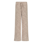 Broek Tracy - Katoen - Multi check - Levv voorkant