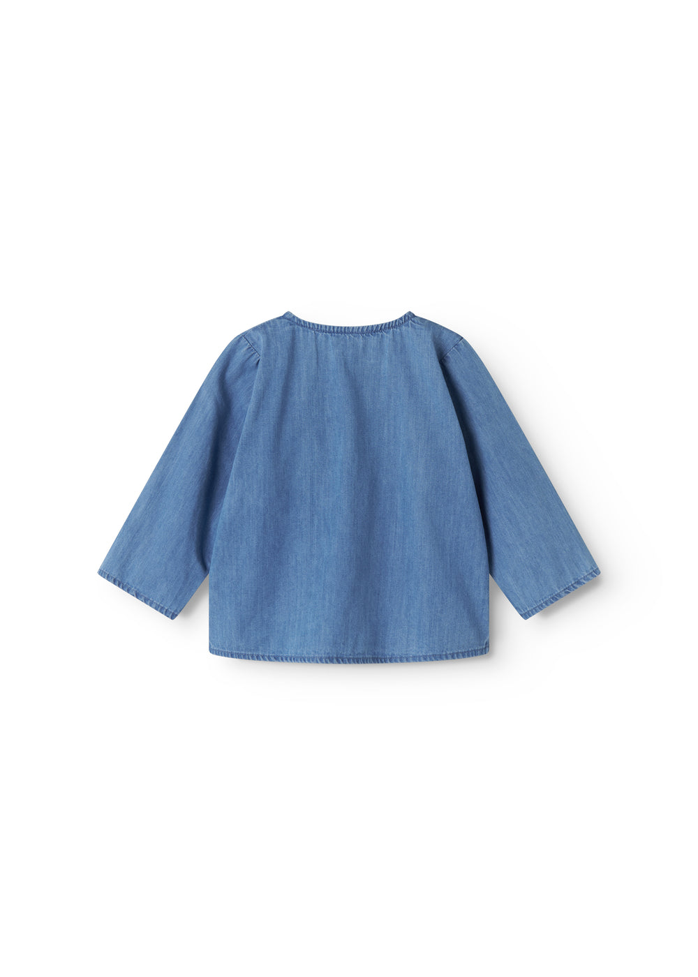 Top Troy - Katoen - Light Denim/Blauw - MarMar Copenhagen achter