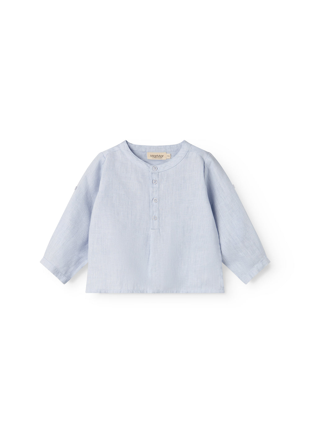Linnen top Totoro - Blue mist/Blauw - MarMar Copenhagen  voor