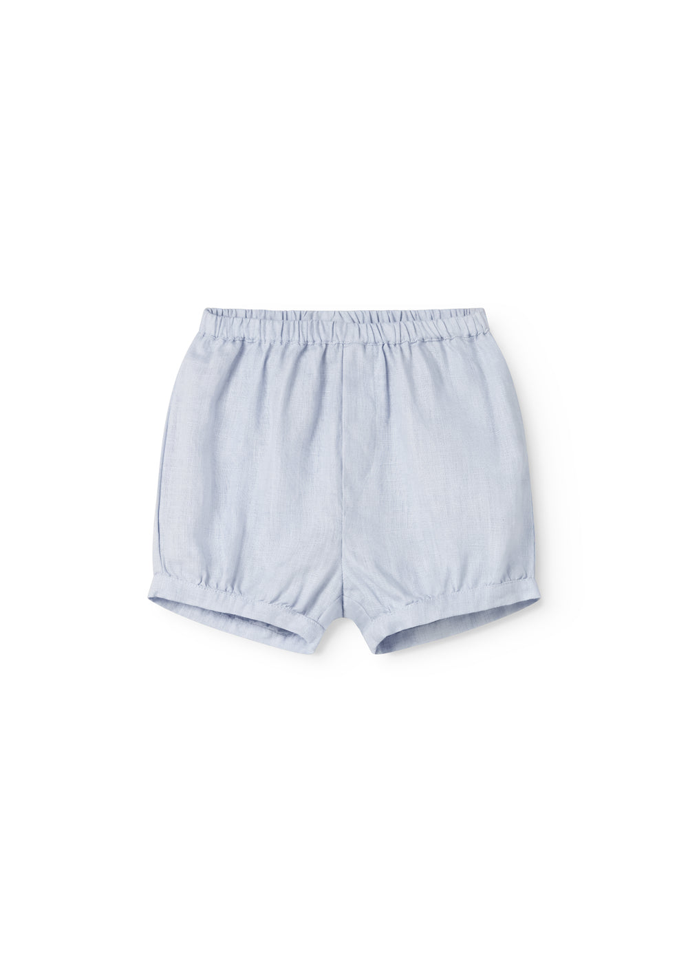 Linnen kort broekje Pabi - Blue mist/blauw - MarMar Copenhagen voor