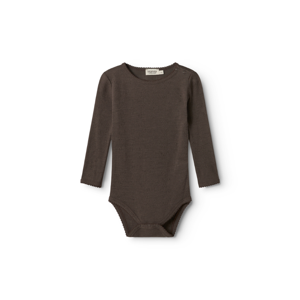 Romper Pointelle - 100% merinowol - Benedikte - MarMar Copenhagen