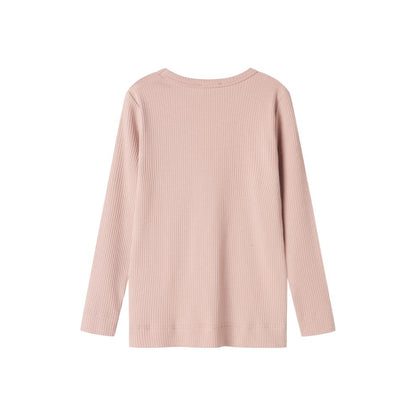 Top lange mouw - Biologisch katoen/modal - Faded rose - Marmar Copenhagen achterkant