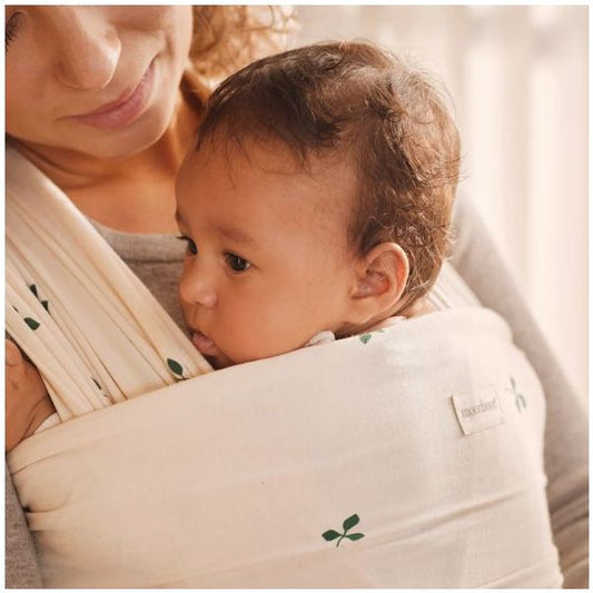 Baby-Tragetuch – Baby Wrap – Leaves – Bio-Baumwolle – Moonboon