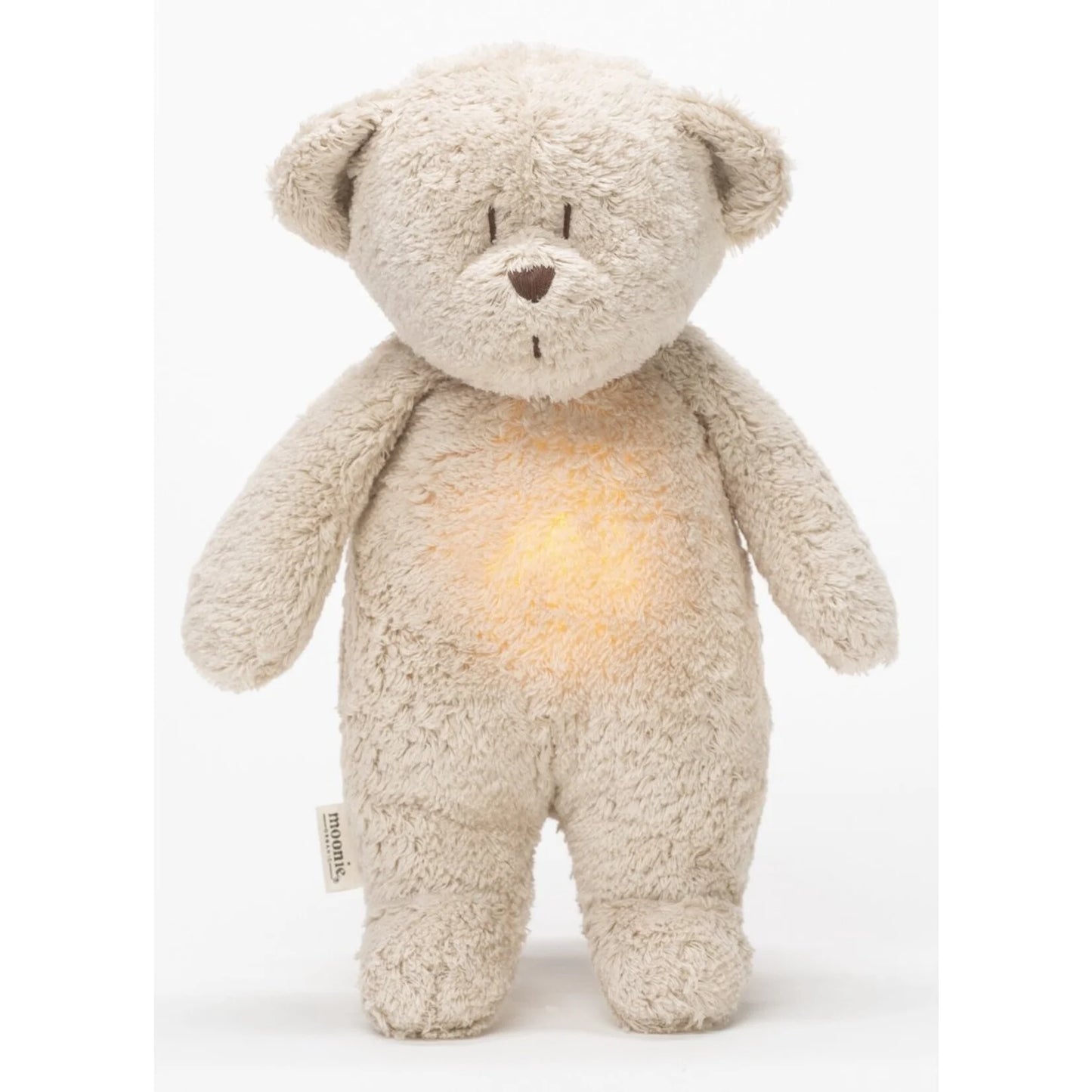 Kuschelbär mit Herzschlag & White Noise - The Humming Bear 2.0 - Bio GOTS Baumwolle - Moonie