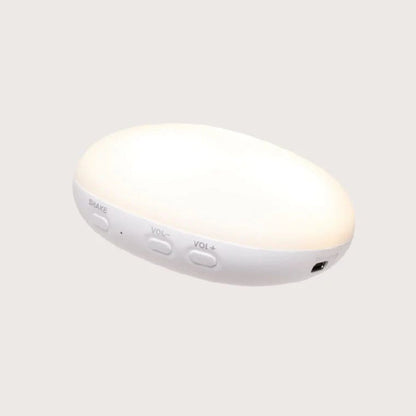Knuffel met geluid - The Humming Bear 2.0 - Cappuccino - Moonie lamp
