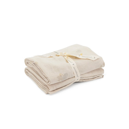 Hydrophile Tücher - 2er-Pack - Over the Moon - 65x65 cm - Bio-Baumwolle - Moonboon
