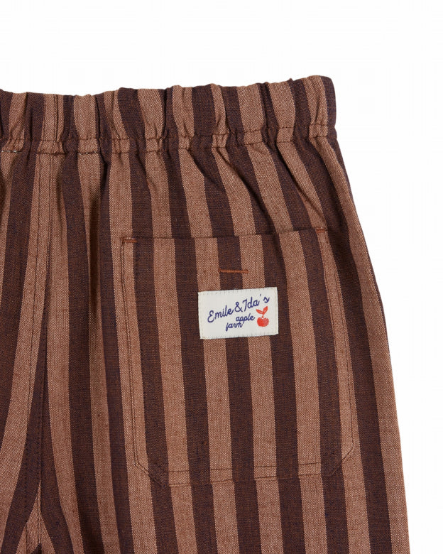 Broek met elastische taille – Stockholm – 100% katoen – Emile et Ida