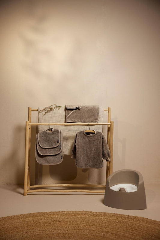 Slabbetje Medium - Badstof - Katoen - Quax stone lifestyle