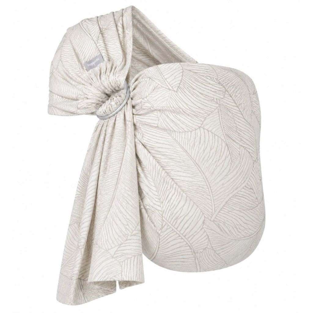 Ring-Sling – Grenada Natural Linen – Écharpe de portage ringsling ergonomique – Coton et lin – Hoppediz